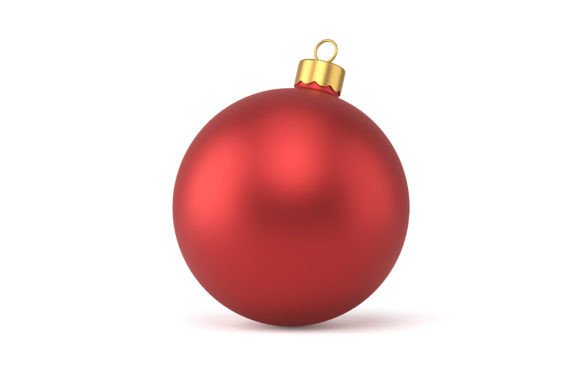 Christmas Ball 3d Icon: Premium Illustrations