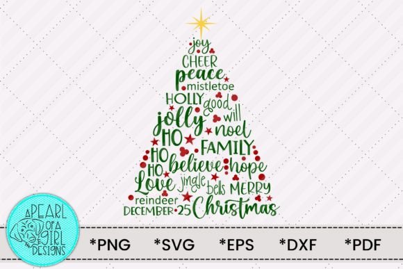Christmas Tree SVG & Phrases: Illustrations Review