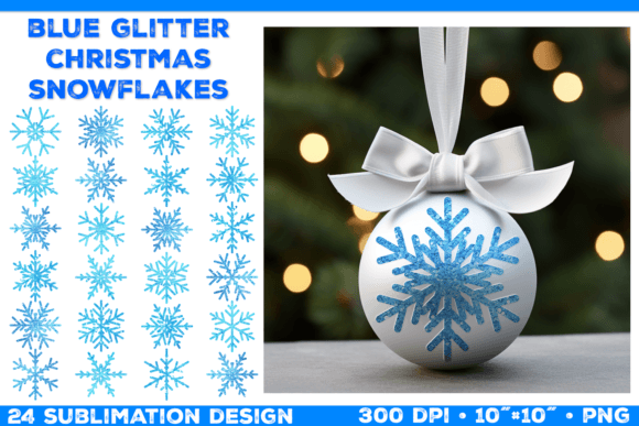 Glitter Christmas Snowflakes: Illustrations Review