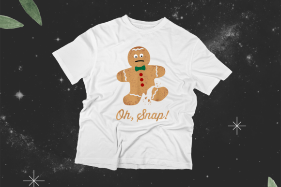 Oh Snap Svg: Gingerbread Illustrations