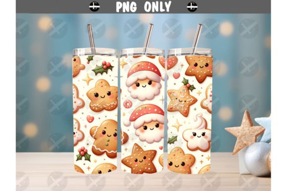 Review: Christmas Tumbler Wraps - Cookies PNG for Embroidery