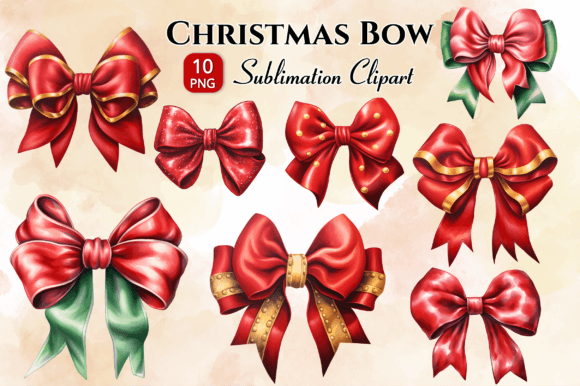 Reviewing the Christmas Bow Sublimation Clipart PNG