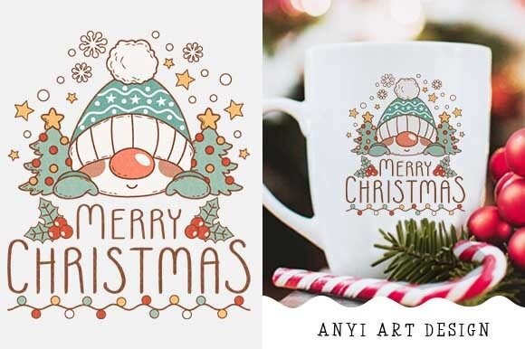 Snowman Merry Christmas Sublimation PNG: Illustrations